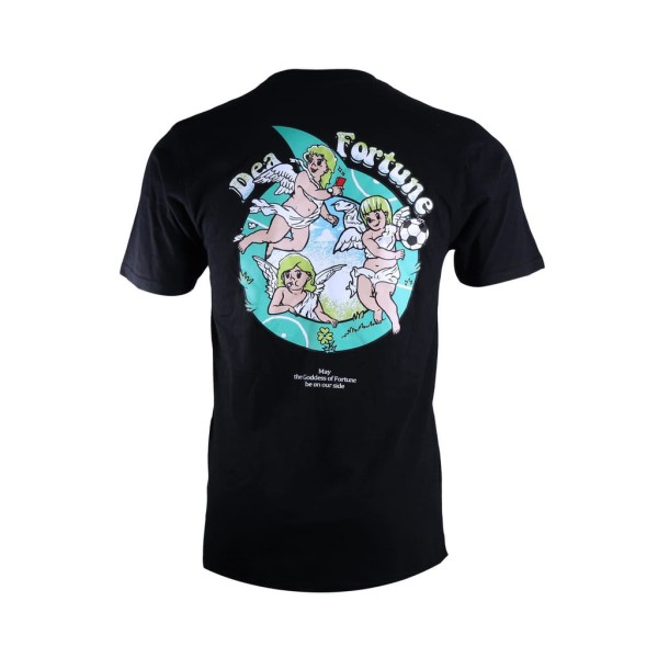 ORTUSEIGHT DEA FORTUNE T-SHIRT BLACK