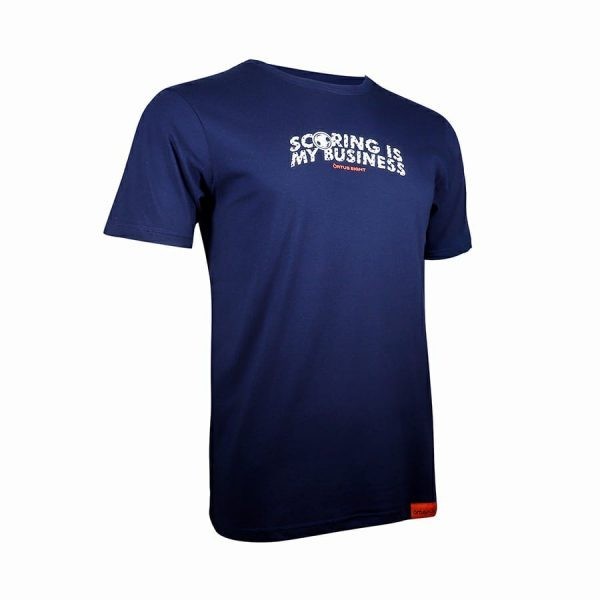 ORTUSEIGHT SCORING BUSINESS T-SHIRT NAVY