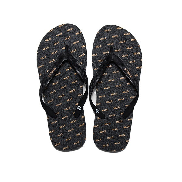 MILLS SANDAL ORION MAXIMUS BLACK/GOLD