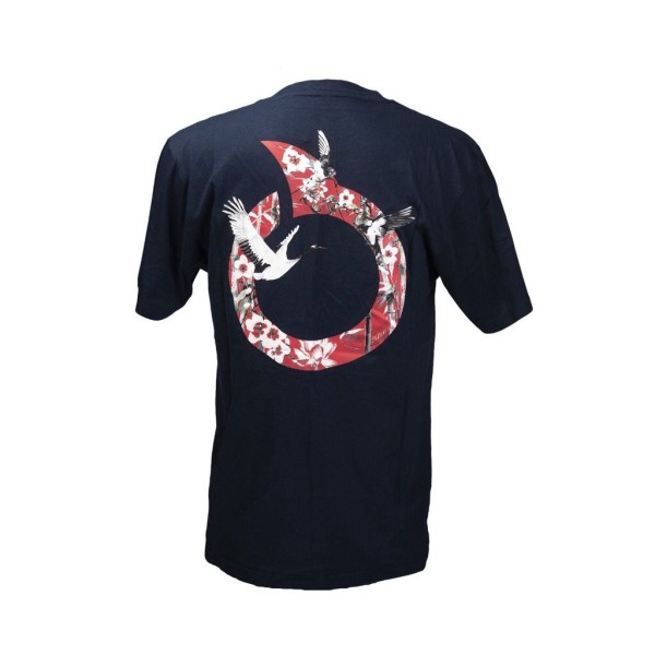 ORTUSEIGHT SAKURA T-SHIRT NAVY