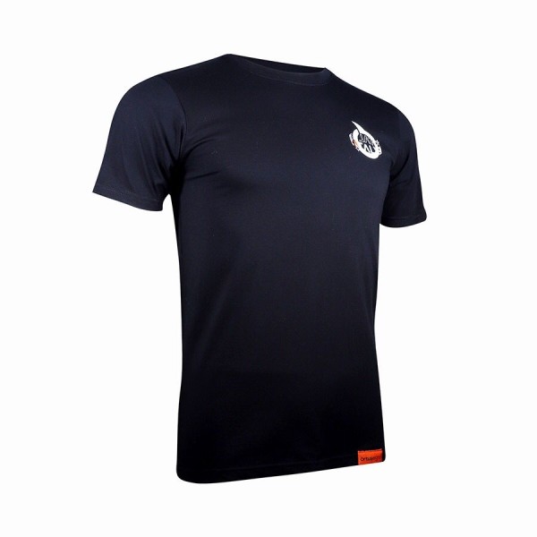ORTUSEIGHT CATALYST LOGO T-SHIRT BLACK