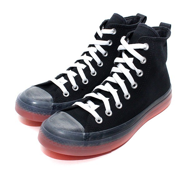 CONVERSE CT AS CX HI BLACK/CLEAR/WILD MANGO