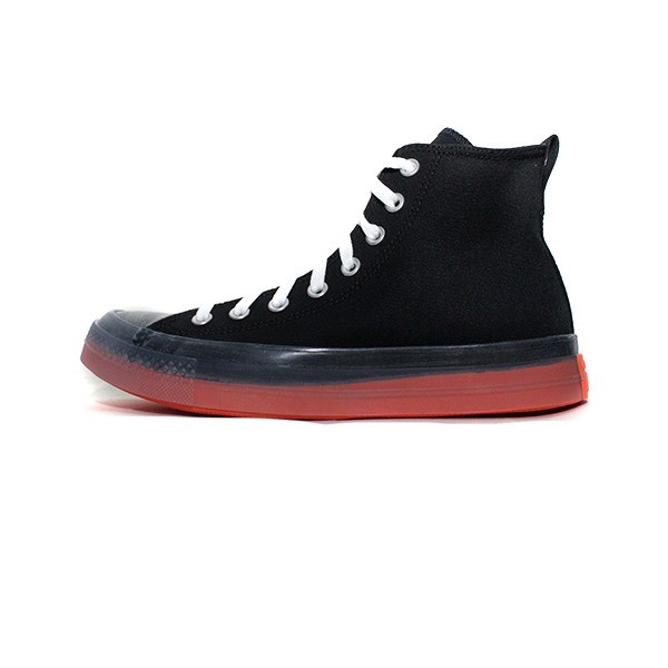 CONVERSE CT AS CX HI BLACK/CLEAR/WILD MANGO
