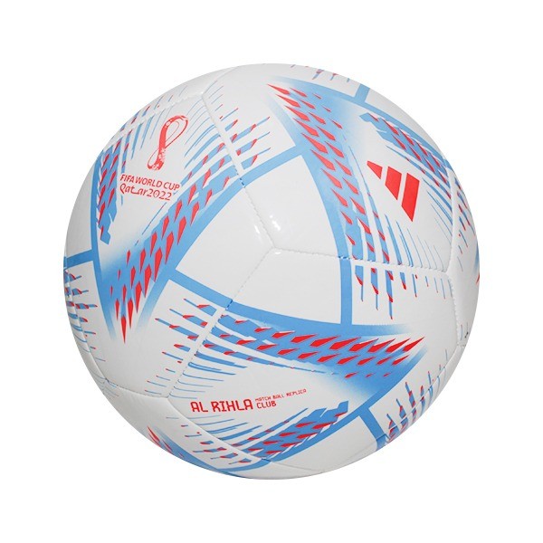 ADIDAS BOLA SEPAK RIHLA CLB -H57786 WHITE/PANTONE/SOLAR RED