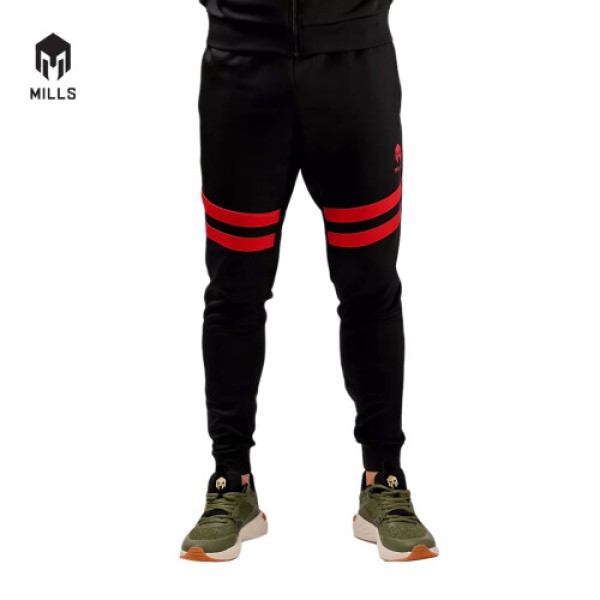 MILLS TRACK PANTS REVENGE 1.0 7014 BLACK/RED