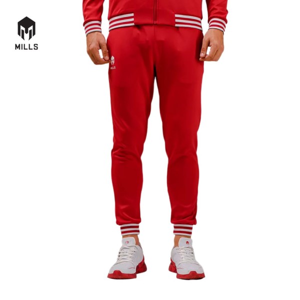 MILLS ALPHA VARSITY LONG PANTS 7006 RED/WHITE