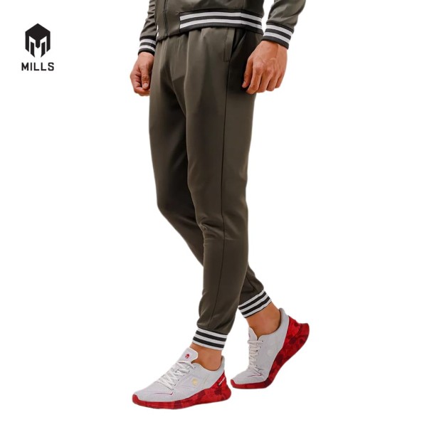 MILLS ALPHA VARSITY LONG PANTS 7006 ARMY/WHITE