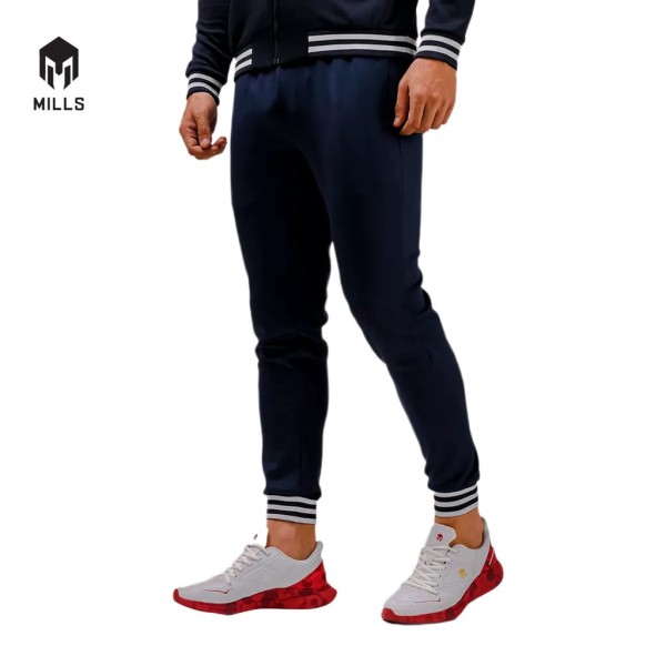 MILLS ALPHA VARSITY LONG PANTS 7006 NAVY/WHITE