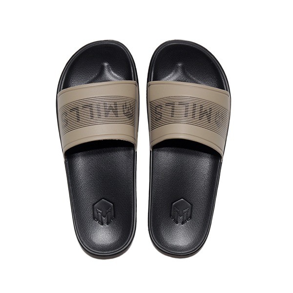MILLS ALPHA SLIDE BLACK/KHAKI
