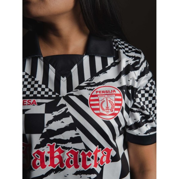 GENESA LEISURE JERSEY PERSIJA MUDA BLACK/WHITE