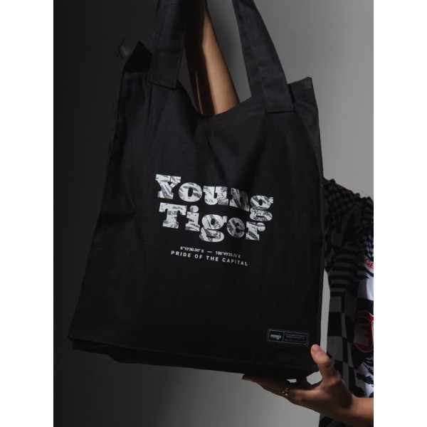 GENESA TOTTE BAG PERSIJA MUDA BLACK
