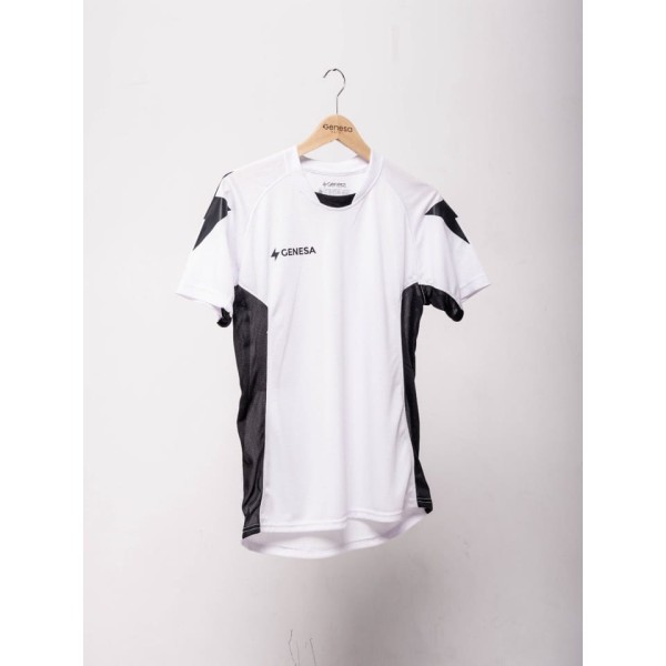 GENESA ZEGE JERSEY 1.0 WHITE/BLACK