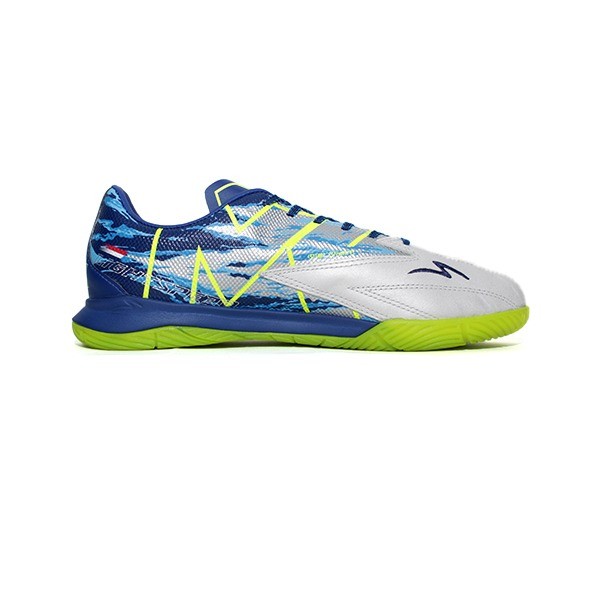 SPECS ACCELERATOR LIGHTSPEED 3 LX ELITE IN MK-SILVER/JEWEL BLUE/SAFETY YELLOW