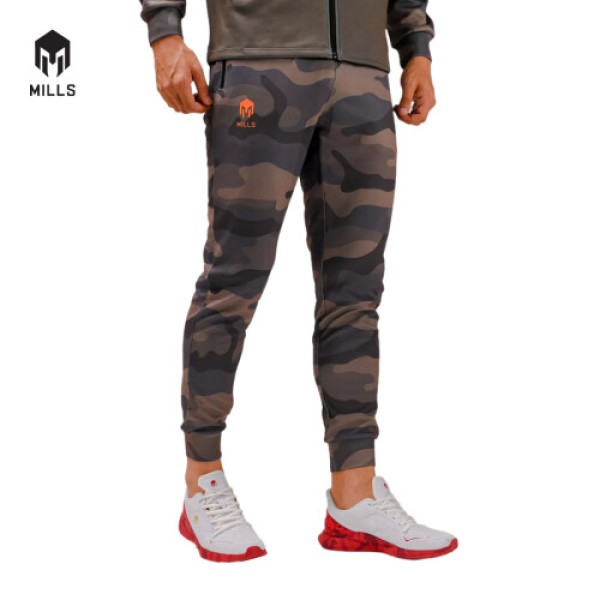 MILLS FRISKY LONG PANTS 7020 GREEN CAMO