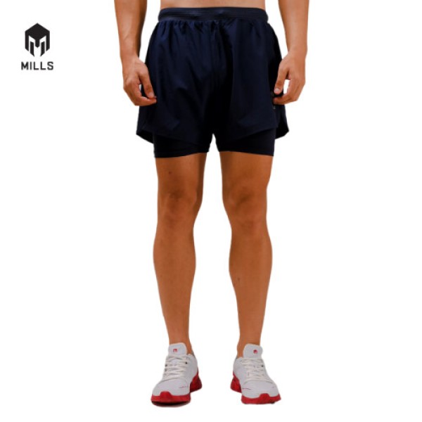 MILLS FASTTRACK RUNNING SHORT MENS 13003 NAVY