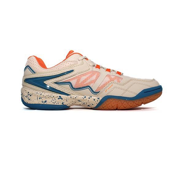 EAGLE SEPATU BADMINTON COMMANDO X COKLAT/BIRU TOSCA