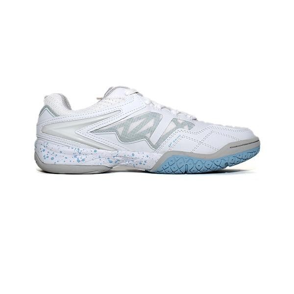 EAGLE SEPATU BADMINTON COMMANDO X PUTIH/BIRU MUDA