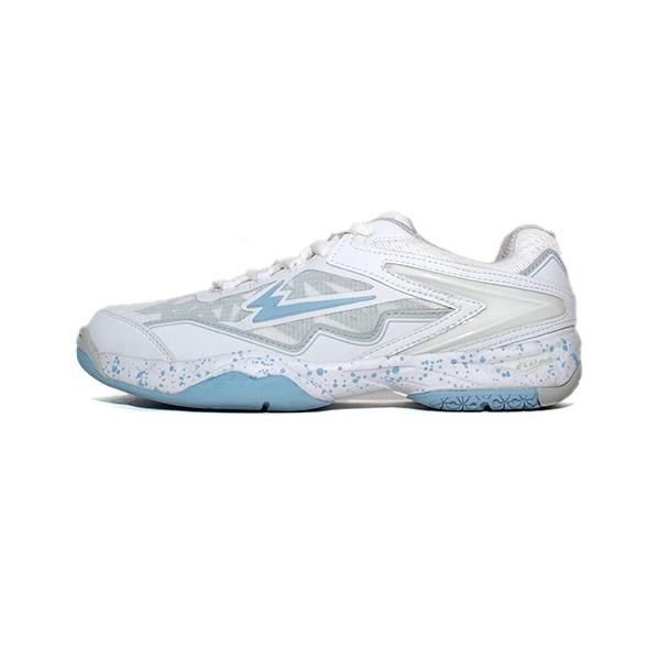 EAGLE SEPATU BADMINTON COMMANDO X PUTIH/BIRU MUDA