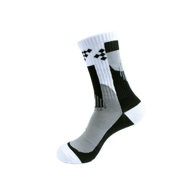 CROUD HARDWARE POLAR SOCKS BLACK/WHITE