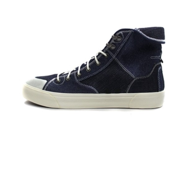 SAGE FOOTWEAR INDIGO UNION HIGH 2 TONE DENIM