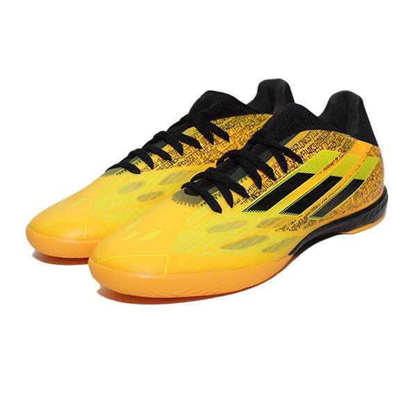 ADIDAS X SPEEDFLOW MESSI.3 IN - GW7421 SOLAR GOLD/CBLACK/BYELLO/ORSOLA/NOIESS