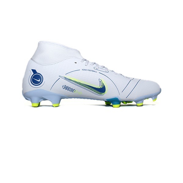 NIKE SUPERFLY 8 ACADEMY FG/MG -DJ2873-054 GREY/LIGHT MARINE/VOLT/DARK MARINA BLUE