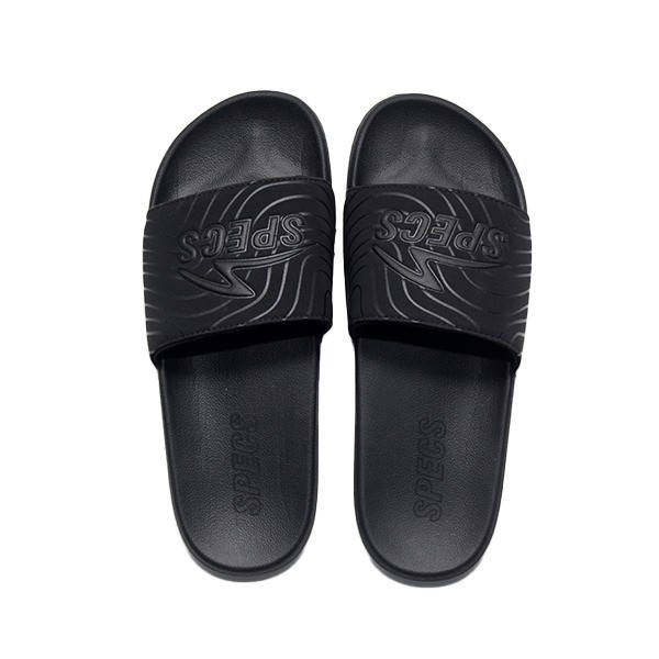 SPECS GEO SLIDE SANDALS BLACK