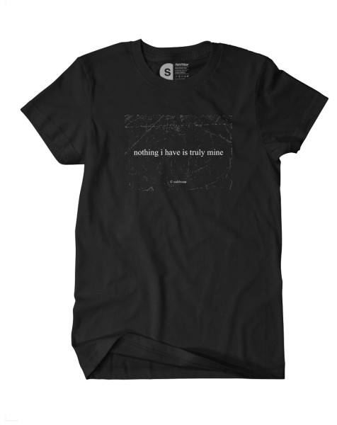 NAHLWEAR NOTHING T-SHIRT BLACK