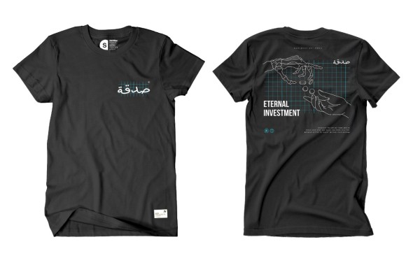 NAHLWEAR SHODAQOH T-SHIRT BLACK
