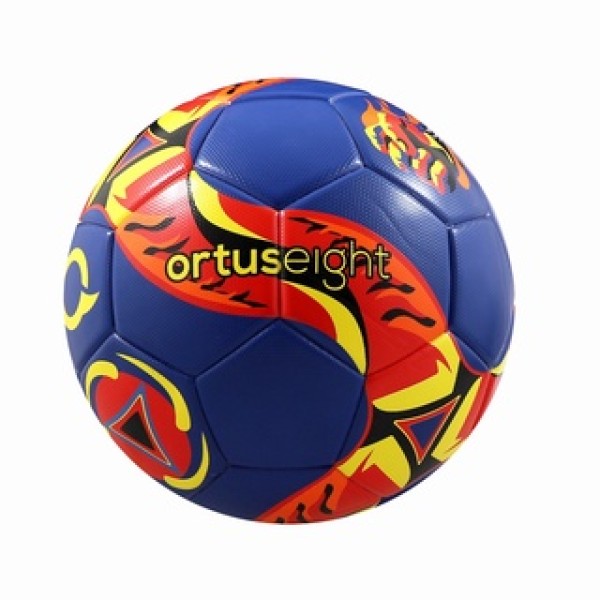 ORTUSEIGHT RISE FB COMP BALL NAVY/ORTRANGE/YELLOW