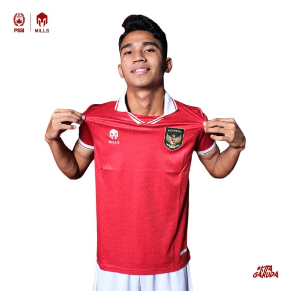 MILLS INDONESIA HOME JERSEY PLAYER ISSUE 1123INA RED