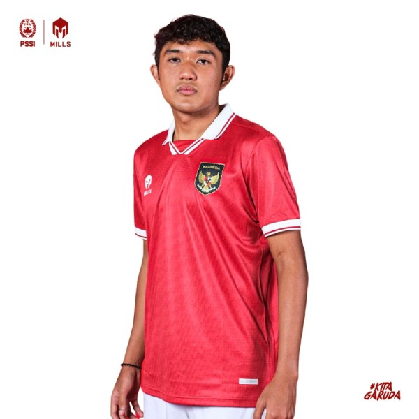 MILLS INDONESIA HOME JERSEY PLAYER ISSUE 1123INA RED