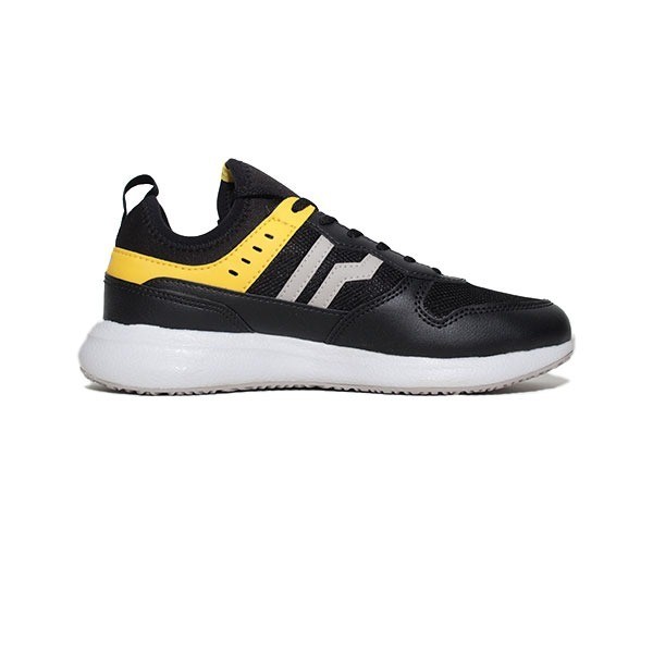 PIERO JOGGER RS JR BLACK/MUSTARD/WHITE