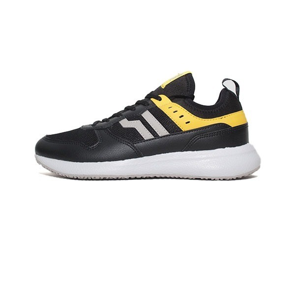 PIERO JOGGER RS JR BLACK/MUSTARD/WHITE