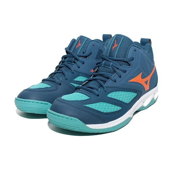 MIZUNO MIZUNO DYNABLITZ MID LEGION BLUE/FIRECRACKER/WHITE