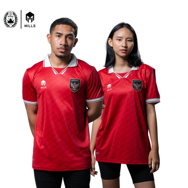 MILLS INDONESIA JERSEY RED RV 1408 RED