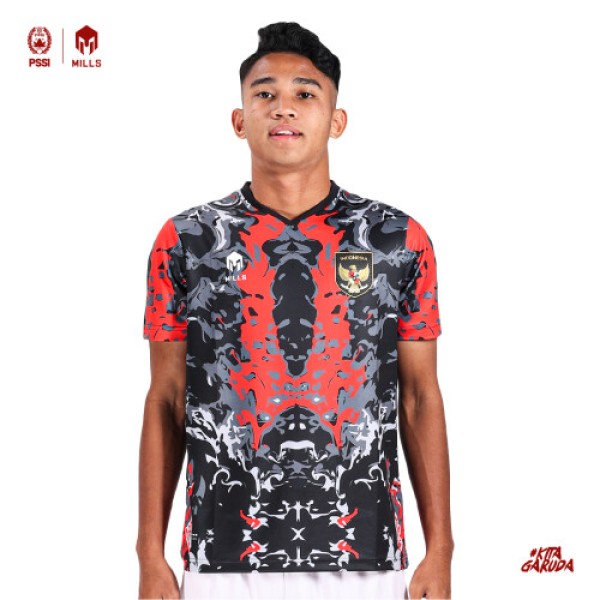 MILLS INDONESIA PREMATCH JERSEY KALDERA 1129INA BLACK