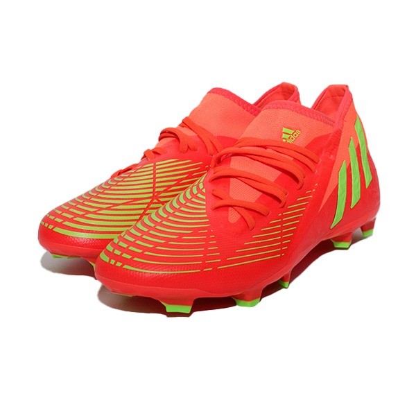 ADIDAS PREDATOR EDGE.3 FG - GW1005 SOLAR RED/TEAM SOLAR/GREEN/CORE BLACK