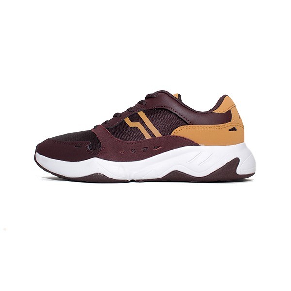 PIERO ERGO DK CINNAMON/BROWN MUSTARD/WHITE