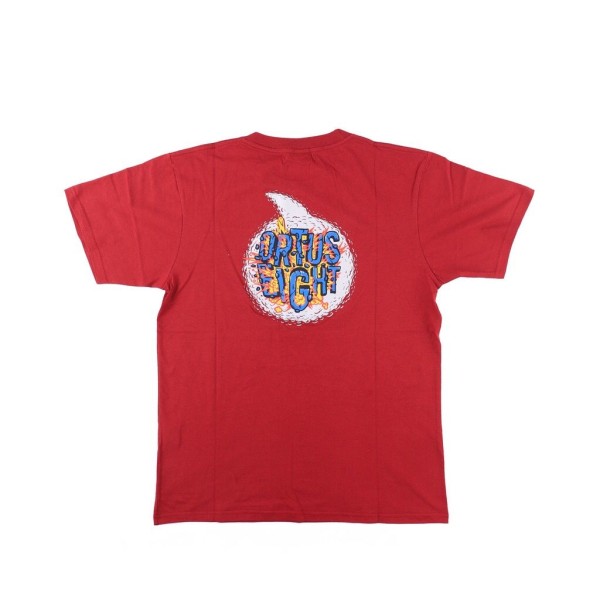 ORTUSEIGHT BOMB T-SHIRT MAROON