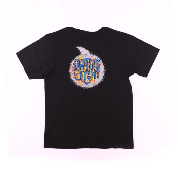 ORTUSEIGHT BOMB T-SHIRT BLACK
