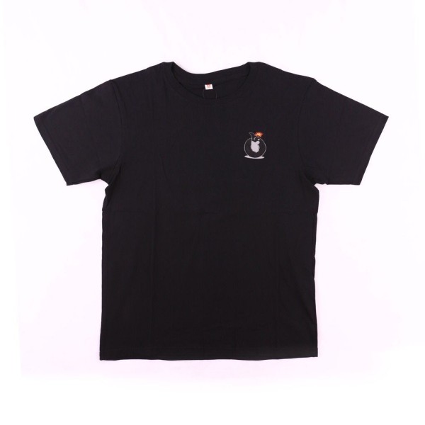 ORTUSEIGHT BOMB T-SHIRT BLACK