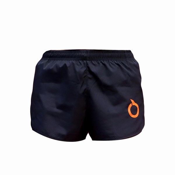 ORTUSEIGHT HYPERFUSE RN SPLIT SHORT BLACK/ORTRANGE