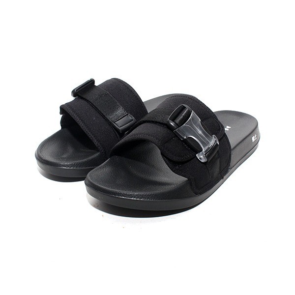 VINCENCIO KISHI SLIDES BLACK/BLACK