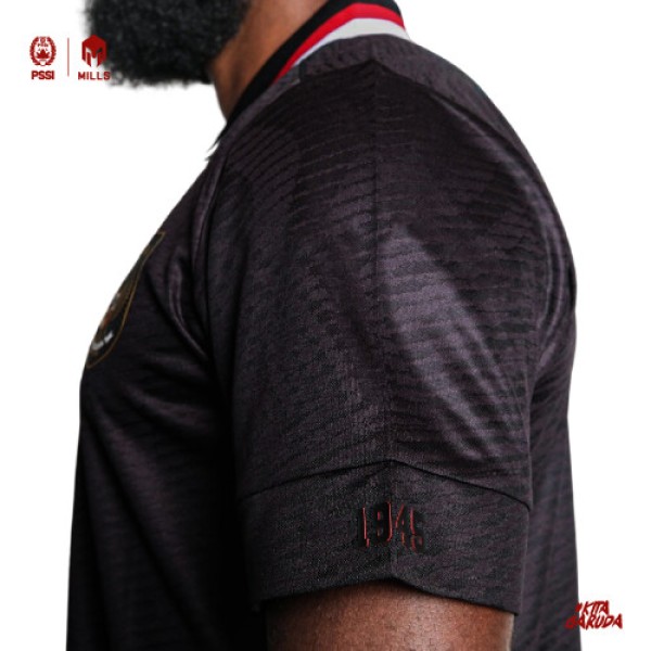 MILLS INDONESIA THIRD JERSEY PLAYER ISSUE 1125INA BLACK