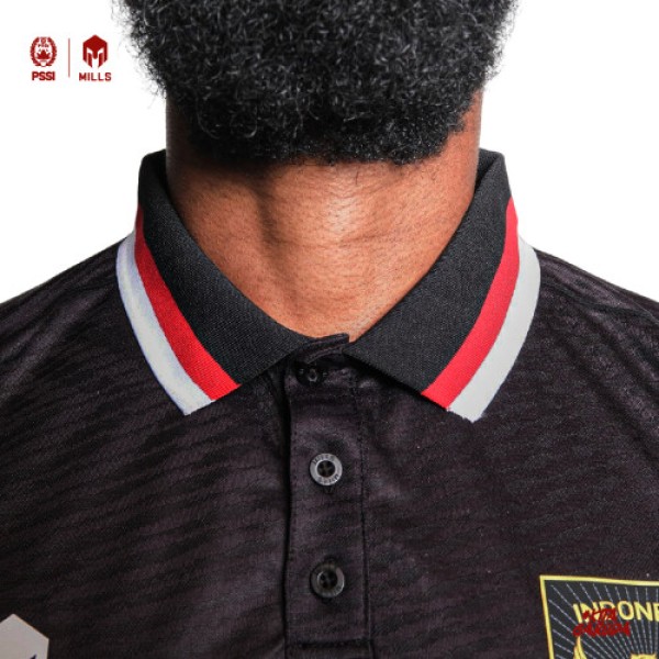 MILLS INDONESIA THIRD JERSEY PLAYER ISSUE 1125INA BLACK