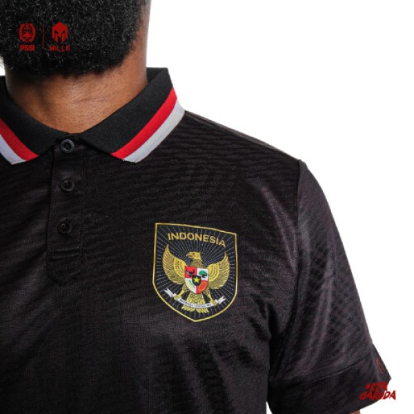 MILLS INDONESIA THIRD JERSEY PLAYER ISSUE 1125INA BLACK