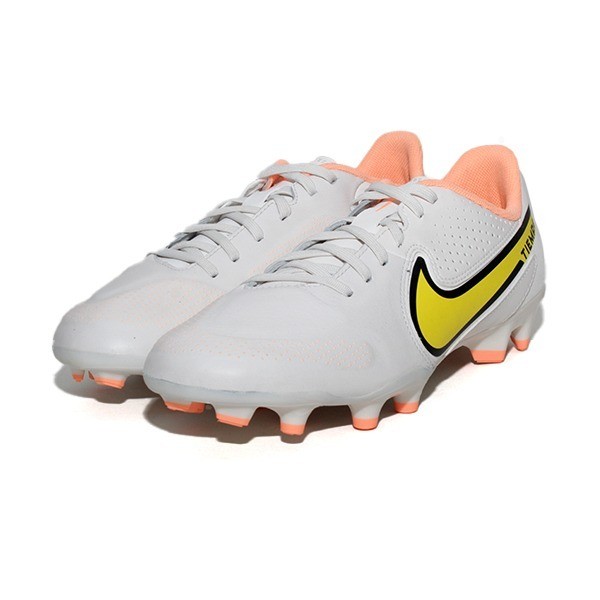 NIKE LEGEND 9 ACADEMY FG/MG - DA1174-002 PHANTOM/SUNSET GLOW/YELLOW STRIKE