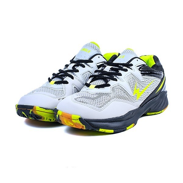 EAGLE SEPATU BADMINTON HURRICANE ABU MUDA/HITAM