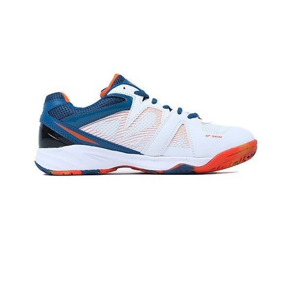 EAGLE SEPATU BADMINTON HURRICANE PUTIH/BIRU TUA